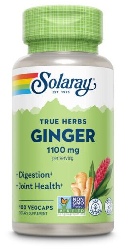 Solaray Ingef&auml;ra 550 mg 100 vegetabiliska kapslar