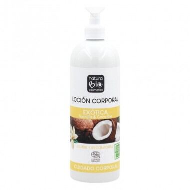 NaturaBIO Cosmetics Ekologisk Vanilj och Kokos Exotisk Body Lotion 500 ml