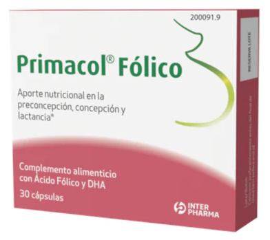 Primacol Folsyra 30 kapslar