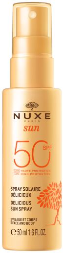 Sun Delicious Solspray för ansikte och kropp SPF 50 50 ml