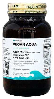 Vegan Aqua 60 kapslar