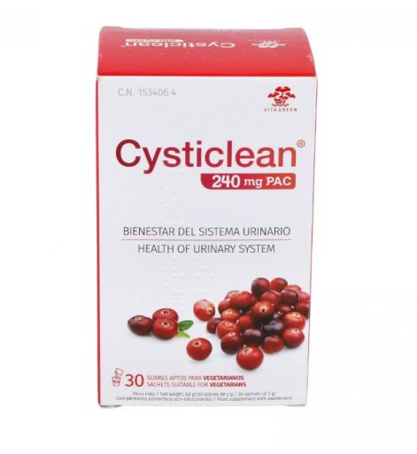 Cysticlean 240 mg 30 kuvert