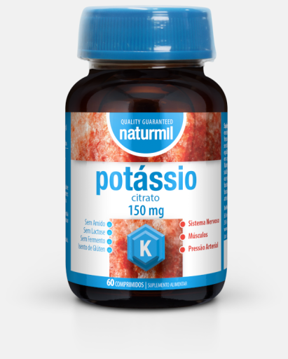 Naturmil Kaliumcitrat 150 mg 60 tabletter