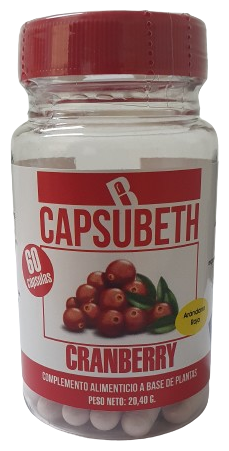 Bequisa Capsubeth Cranberry 60 kapslar