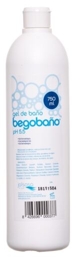 Begoba&ntilde;o Dermatologisk badgel 750 ml