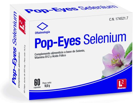 L2Pharma Pop Eyes Selenium 60 kapslar