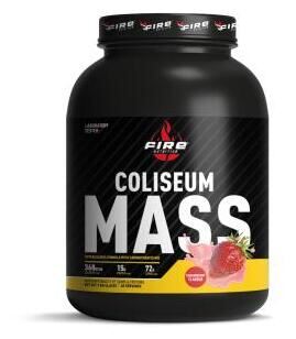 Fire Nutrition Coliseum Mass Gainer Strawberry 3 Kg