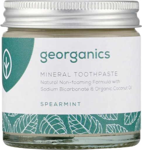 Georganics Peppermint Cream Mineral Tandkr&auml;m 60 ml
