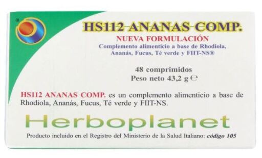 Herboplanet Hs 112 Ananas Comp 48 tabletter