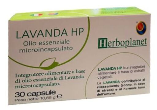 Herboplanet Lavendel Hp eterisk olja 30 kapslar
