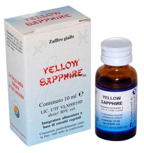 Gula safirdroppar 10 ml