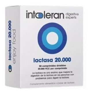 Intoleran Laktas 20000 50 tabletter