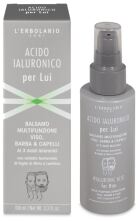 Hyaluronic Acid Men Skägg Ansiktsbalsam 100 ml