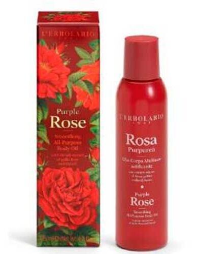 L'Erbolario Rosa Purpurea Multifunktionell kroppsolja 125 ml
