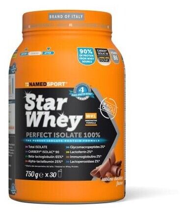 Named Sport Star Whey Isolat Sublime Choklad 750 g