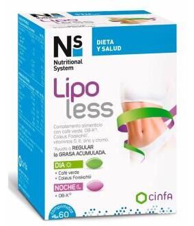 Ns Nutritional System Ns Lipoless 60 tabletter