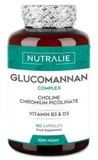 Nutralie Glucomannan Choline Chorium Picolinate 120 kapslar