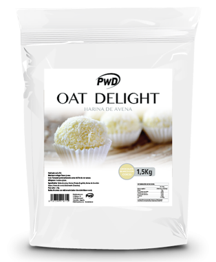 PWD Nutrition Oat Delight Vit Choklad Med Kokosn&ouml;t 1,5 kg