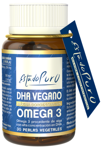Tongil Vegansk DHA Omega 3 30 p&auml;rlor