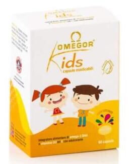 U.G.A. Nutraceuticals Omegor Kids tuggbara 60 kapslar