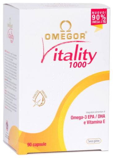U.G.A. Nutraceuticals Omegor Vitality 1000 90 p&auml;rlor