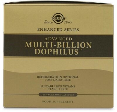 Solgar Avancerad Multibilion Dophilus 2 x 60 kapslar