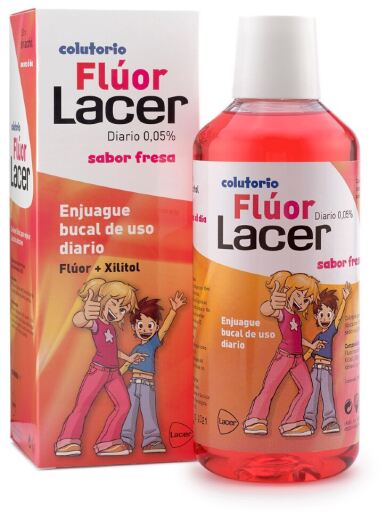 Lacer Strawberry Fluor Kit 500 ml