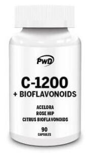 PWD Nutrition C-1200 + Bioflavonoider 90 kapslar