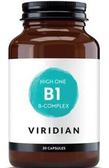 Viridian High One B1 B-komplex 30 kapslar
