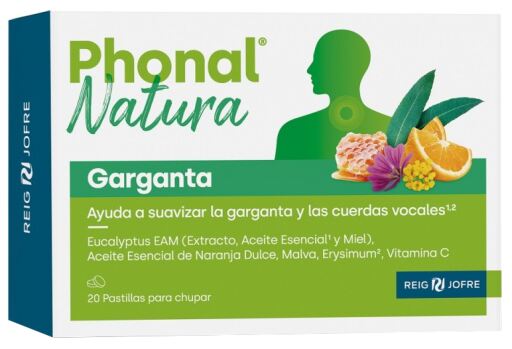 Natura Throat 20 sugtabletter
