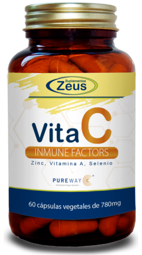 Vitamin C immunfaktorer 60 kapslar