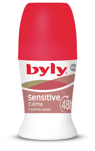 Byly Sensitive Calma Roll-On Deodorant Pack 2 x 50 ml