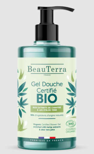 BeauTerra Certifierad ekologisk duschgel 750 ml