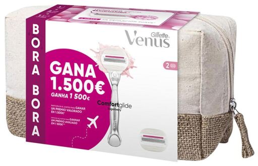 Gillette Venus Sugarberry Toalettv&auml;ska Bora Bora Machine + 2 Refills