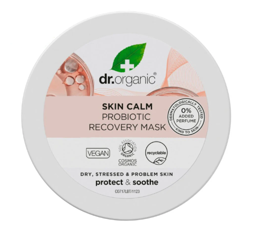 Dr. Organic Hudlugn probiotisk &aring;terh&auml;mtningsmask 100 ml
