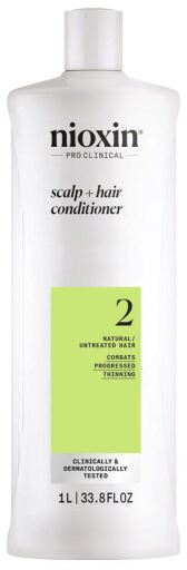 Nioxin System 2 Conditioner Naturligt h&aring;r med avancerad gallring