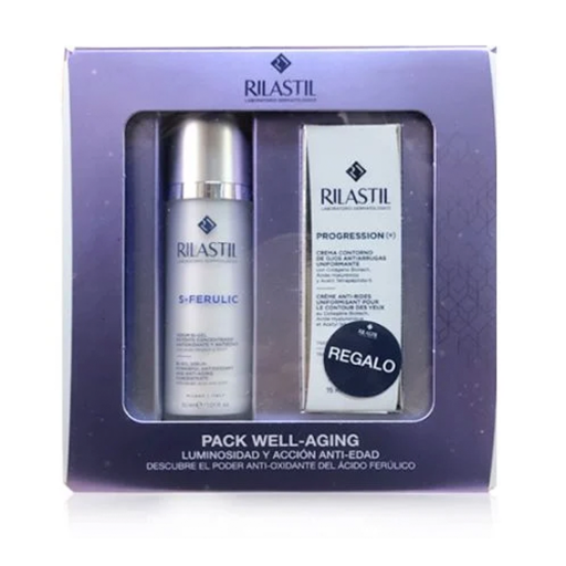 Rilastil Multirepair S-Ferulic Serum Bi-Gel + Eye Contour Case 2 delar
