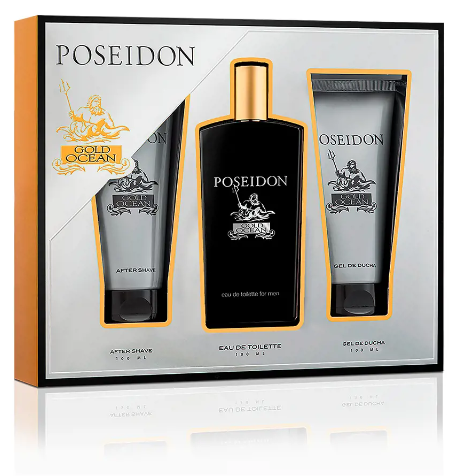 Gold Ocean For Men 3-delat fodral