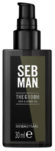 Sebastian Professional Seb Man The Groom H&aring;r- och sk&auml;ggv&aring;rdsolja 30 ml