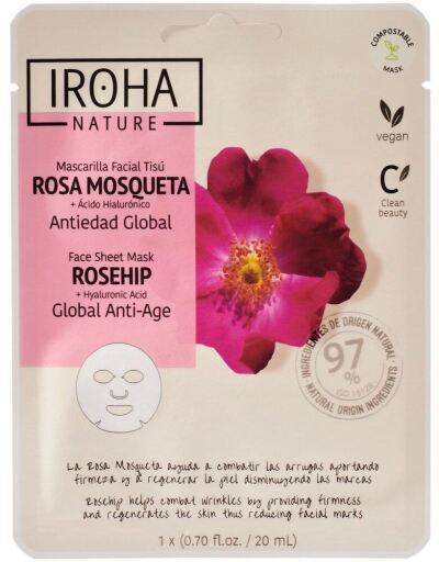 Iroha Nyponmask f&ouml;r ansiktsv&auml;vnad 1 st