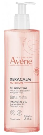 Av&egrave;ne Xeracalm Nutrition Cleansing Gel 750 ml