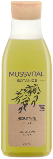 Mussvital Botanics Olive Bath Gel 750 ml