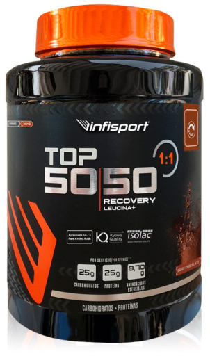 Infisport Topp 50/50 &Aring;terh&auml;mtning 1:1 Choklad 1,2 kg