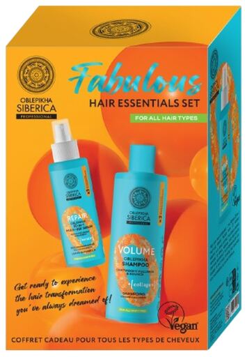 Natura Siberica Fabulous Hair Essentials Set 2 delar