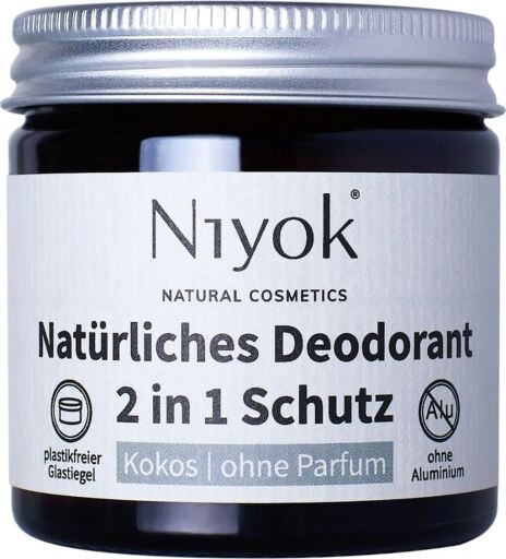 Niyok Doftfri Deodorant + Antiperspirant 40 ml