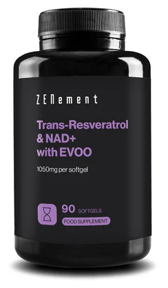 Trans Resveratrol-Nad+ med EVOO 90 kapslar