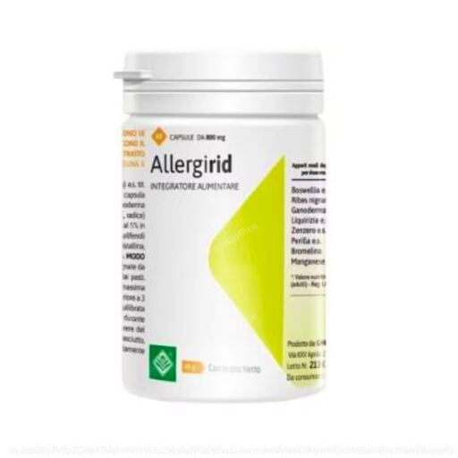 Allergirid 800 mg 60 kapslar