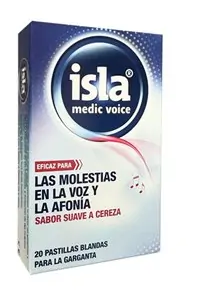 Isla Medic Acute Isla Medic Voice 20 mjuka k&ouml;rsb&auml;rshalstabletter