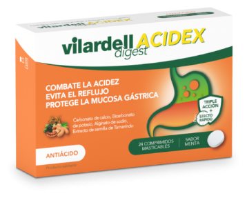 Acidex Mint Flavour 24 tuggtabletter