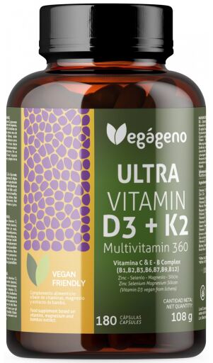 D3-K2 Multivitamin 360 180 Kapslar